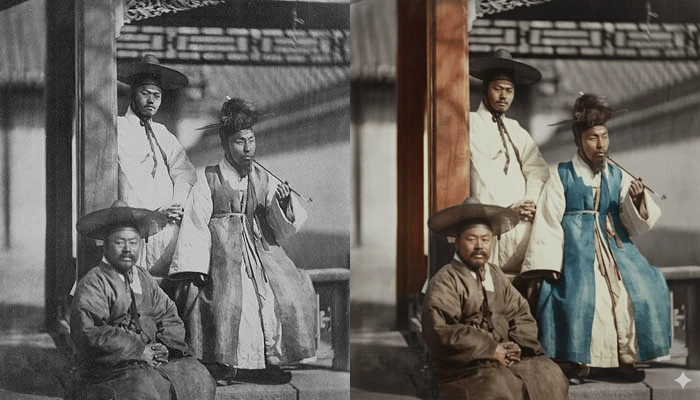 옛날 사진 복원